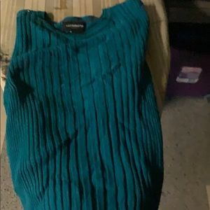 Turquoise sweater
